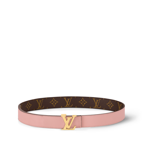 Louis Vuitton LV Initiales Monogram Cognac 40mm Reversible Belt - Gold Engraved Buckle main image 1